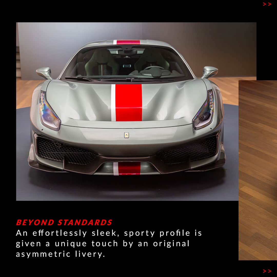 フェラーリさんのインスタグラム写真 - (フェラーリInstagram)「This personalisation doesn't follow the rules: it breaks them. Enjoy the looks of this groundbreaking Tailor Made #Ferrari488Pista.⁣ #Ferrari #FerrariTailorMade」1月26日 0時04分 - ferrari
