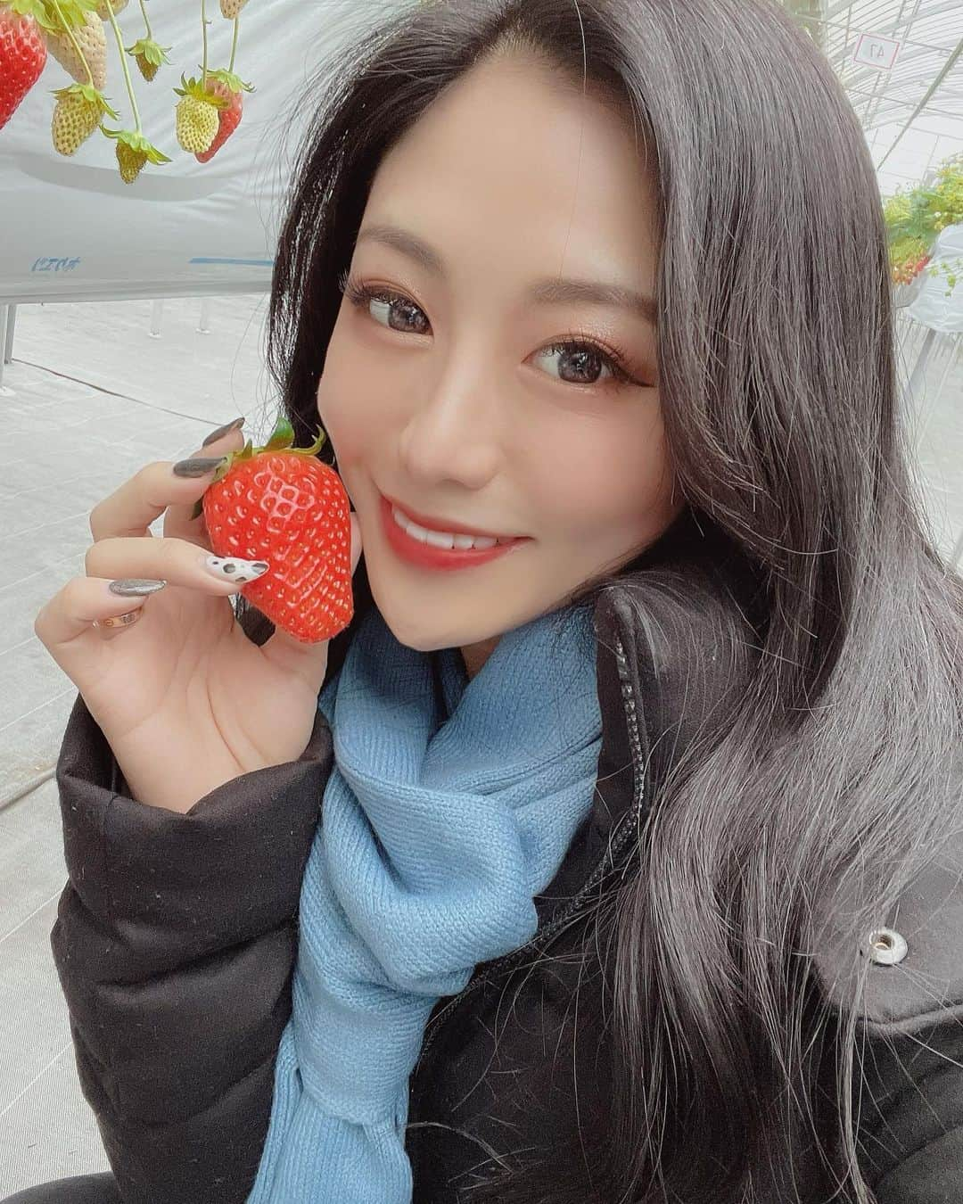 SUZUMUさんのインスタグラム写真 - (SUZUMUInstagram)「. フルーツのなかで🍓が いちばん好き！  念願のいちご狩りいった(*´꒳`*)  今年あともっかい行きたいな🙃❤️  #いちご狩り #pw #prettywoman #プリティウーマン #名古屋 #名古屋名物 #錦 #dancer #dance #ダンス #ダンサー #sexy #showtime #show #女の子募集中 #北新地 #歌舞伎町 #すすきの  #モデル #すずむ #黒髪ロング #チップ #ポートレート #温泉女子 #温泉 #湯上がり」1月26日 0時40分 - suzumu_pw