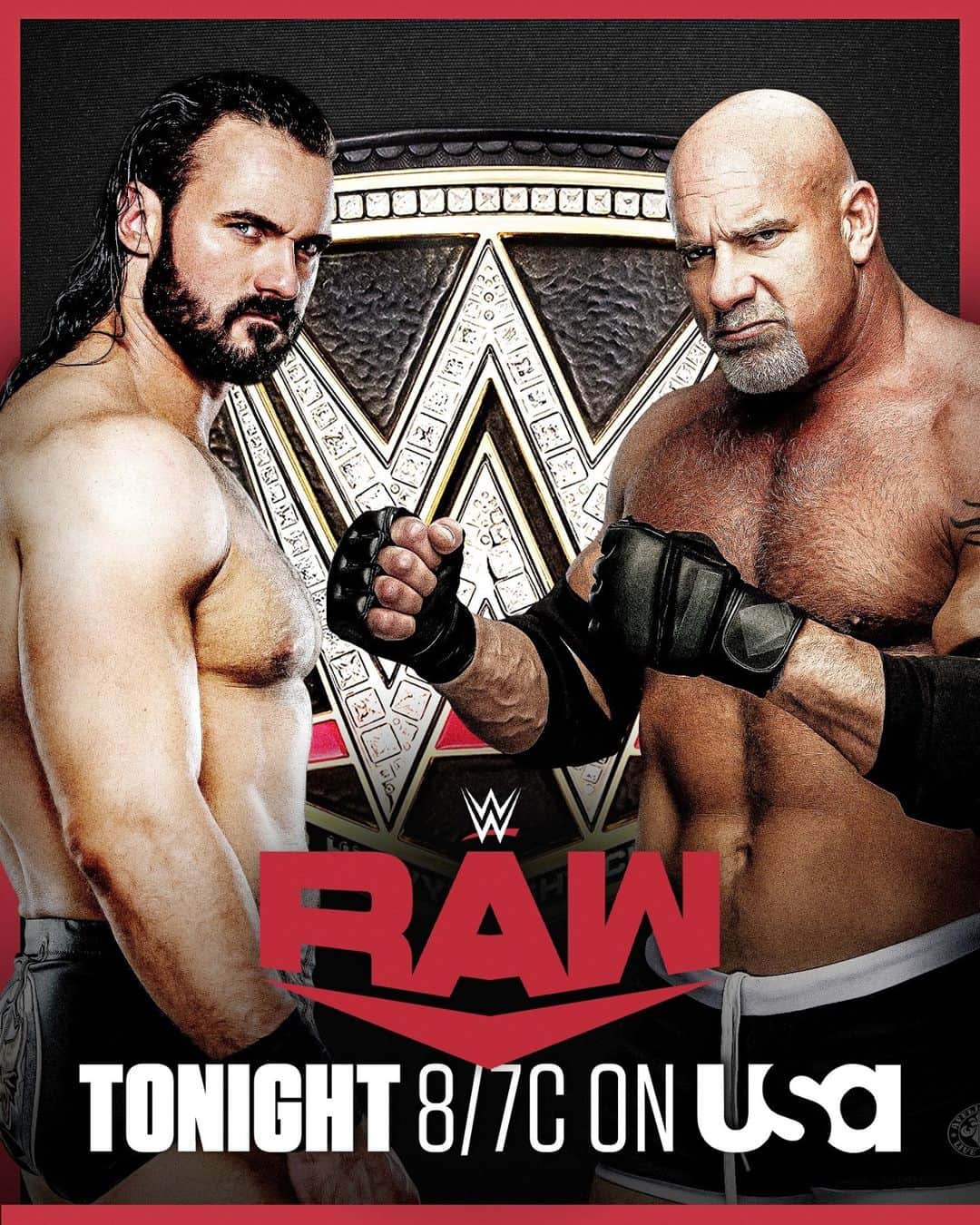 WWEさんのインスタグラム写真 - (WWEInstagram)「TONIGHT: @dmcintyrewwe and @goldberg95 come face-to-face one final time before their epic #WWETitle showdown at #RoyalRumble! #WWERaw」1月26日 1時00分 - wwe