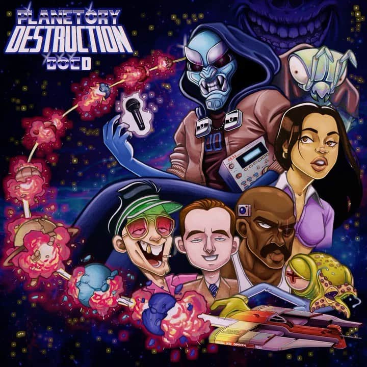 ロジックのインスタグラム：「#PlanetoryDestruction from @docdmusic OUT NOW on DocDMusic.com!」