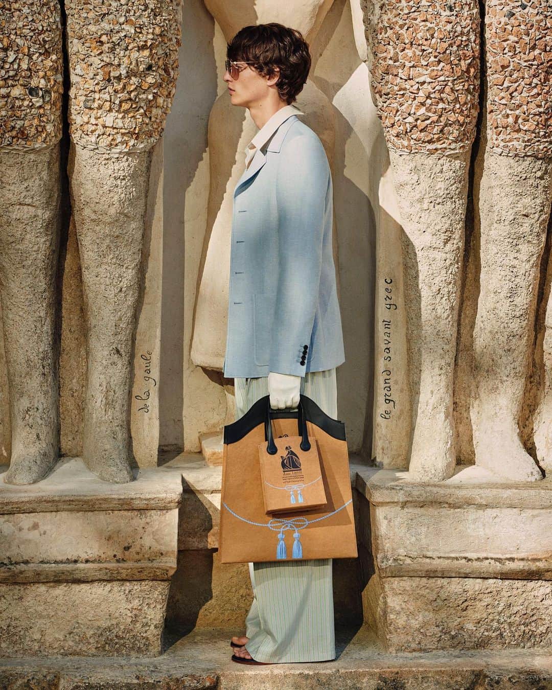 ランバンのインスタグラム：「Pastel colors are the new black. #LanvinSS21」