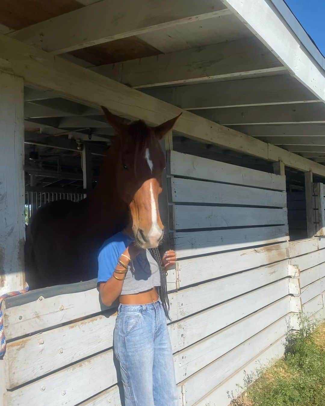 Herizen Guardiolaのインスタグラム：「Photo dump from the farm I had such a wonderful day and wanna share it with you 🥰🌞🐴」