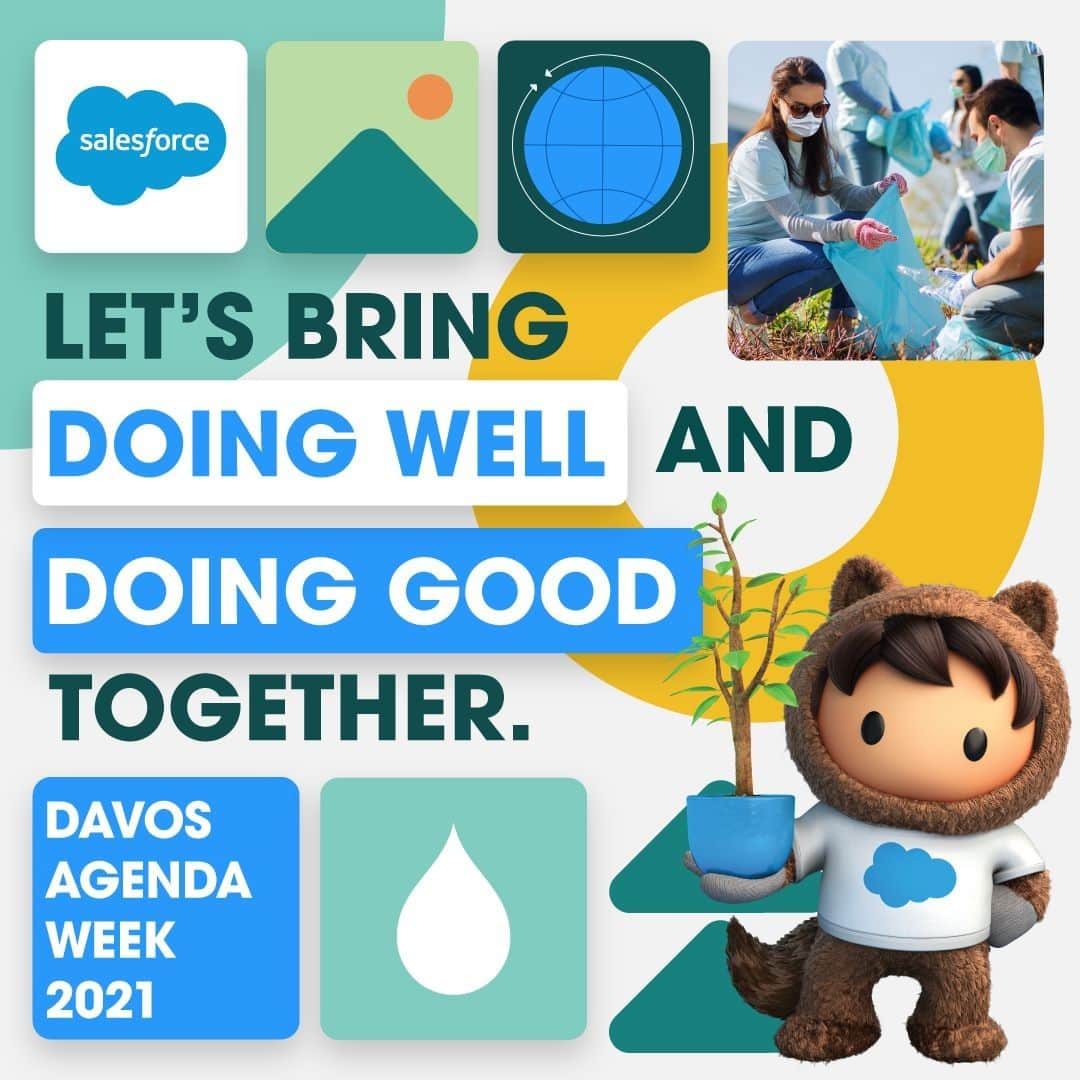 Salesforce さんのインスタグラム写真 - (Salesforce Instagram)「The Great Reset 👈 This year's @worldeconomicforum #DavosAgenda theme: A collaborative global effort to drive innovative and bold solutions to stem the pandemic and drive a robust recovery. Will you be there*? We will. (*Virtually of course) Get the details at the link in bio.」1月26日 2時48分 - salesforce