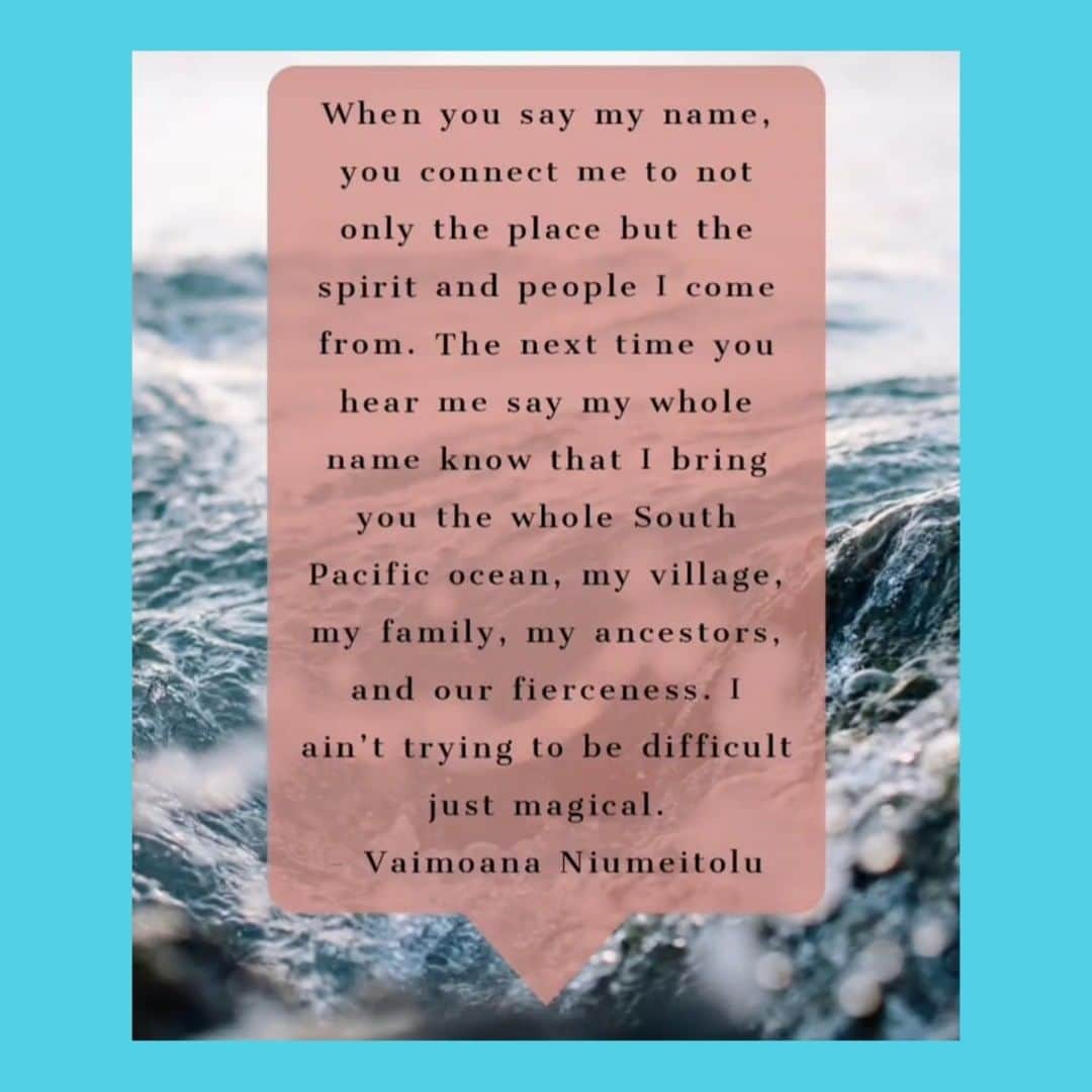 Grace Bonneyのインスタグラム：「@moanaloveniu: Day 1: How beautiful is @leichartru for making this + sharing in her story about my name + my words? Mahalo, Malo 'aupito, thank you very much amazing one for sharing with me + all of us. All of this love, so recived + appreciated everyone! I love your comments + responses + sharing of your names and the names you have named your daughters + the meanings.  This is my week for my IG takeover on designsponge, awwwwwwww soookie sooookie now, yeah, yeah, yeah, yeah, yeah....join the fun! Come be with me. What is the meaning of your name? What place, spirit/source and knowledge do you know about your name? Share with us 💞」