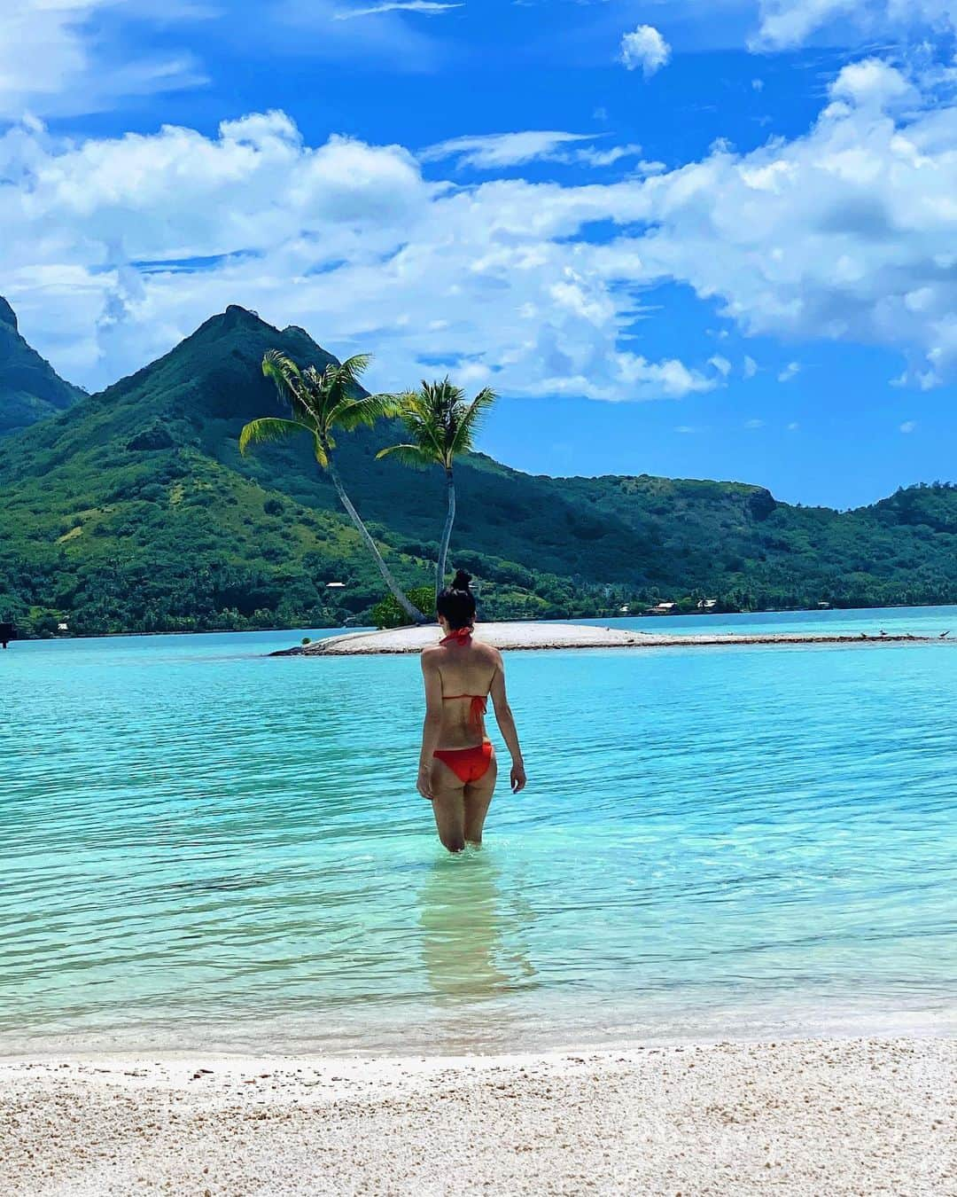 Kristina Bashamさんのインスタグラム写真 - (Kristina BashamInstagram)「☀️☀️☀️ #borabora @dolcessaswimwear」1月26日 2時59分 - kristinabasham