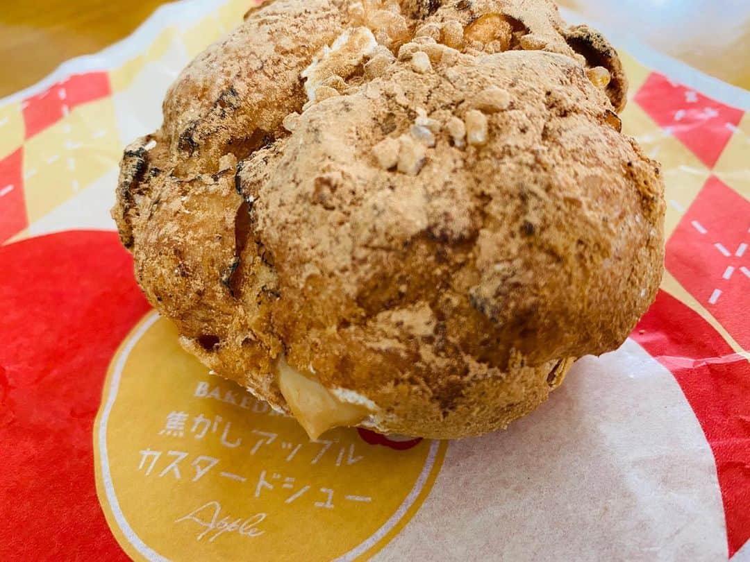 のインスタグラム：「うまかた🤤💞 🍎×シナモン🐥」