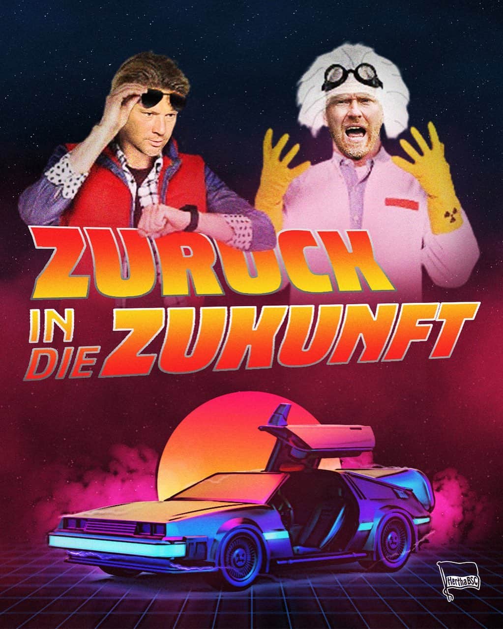 ヘルタ・ベルリンのインスタグラム：「In welchem Jahr befinden wir uns gerade? 🤔😜 . . #dárdai #zecke #HaHoHe #herthabsc」