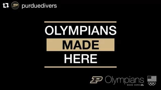 デービッド・ボウディアのインスタグラム：「Thank you, West Lafayette. This community inspired me by welcoming me as a freshman and making my experience on campus something I’ll never forget. I’m proud of my Purdue Boilermaker family. #BoilerUp I #OlympiansMadeHere @teamusa @purduedivers @lifeatpurdue @purduesports」