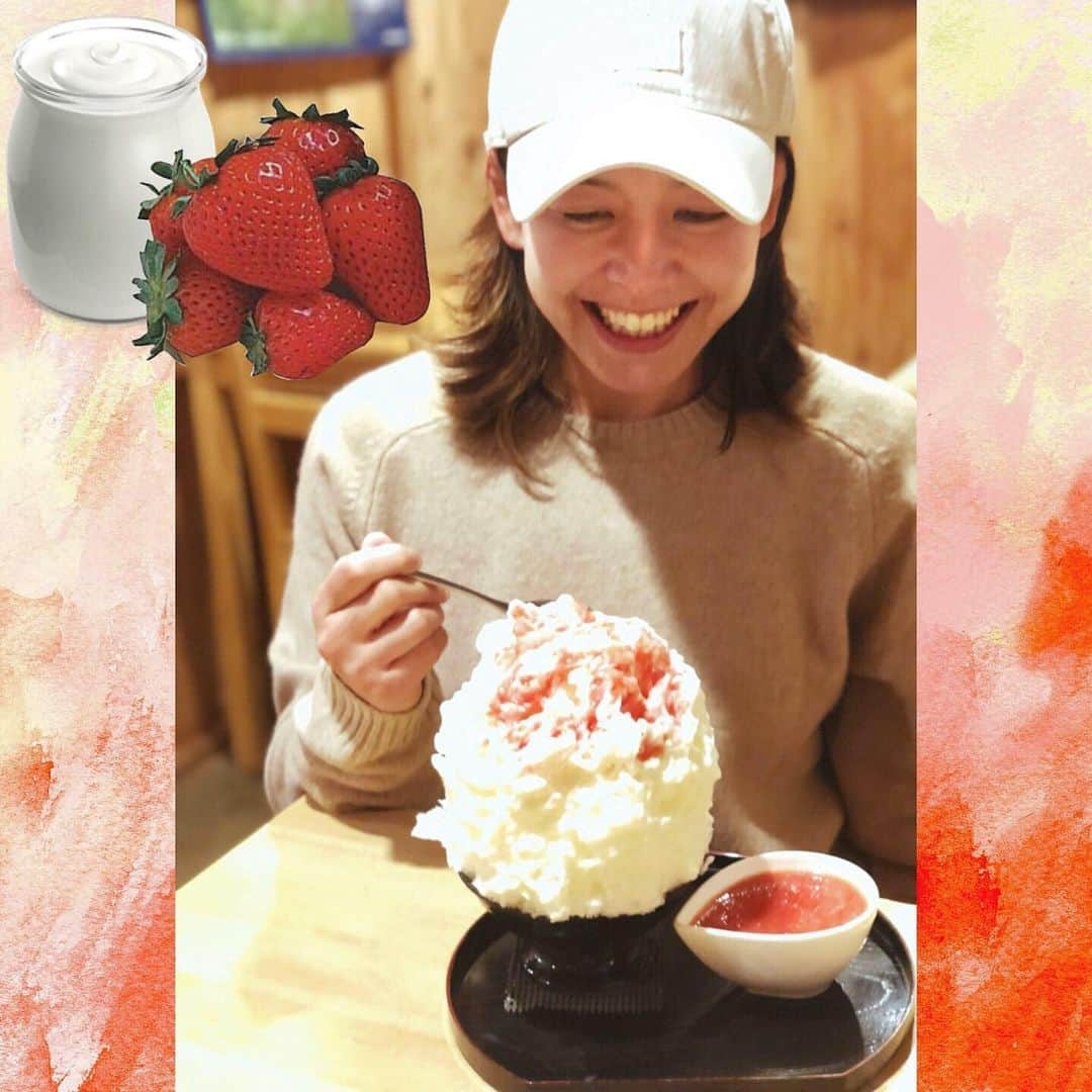 しなしさとこさんのインスタグラム写真 - (しなしさとこInstagram)「. . 生いちごヨーグルト🍧 苺って大好き🍓椛屋 は安定して美味しい😋 . . #しなしさとこ #satokoshinashi #ジョシカク #女子格闘技 #格闘技女子#女子アスリート#腹筋女子 #アラフォー #40代 #格闘技女子#ボディメイク #43歳 #筋肉女子 #脱げるカラダ#かき氷 #かき氷巡り #氷活 #かき氷女子 #椛屋 #足立区 #地元#生いちごヨーグルト #さとこかき氷#生いちご」1月26日 14時52分 - shinashisatoko