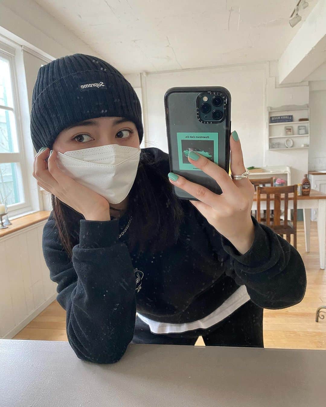 河崎みーなのインスタグラム：「Shooting📷💚 . .」