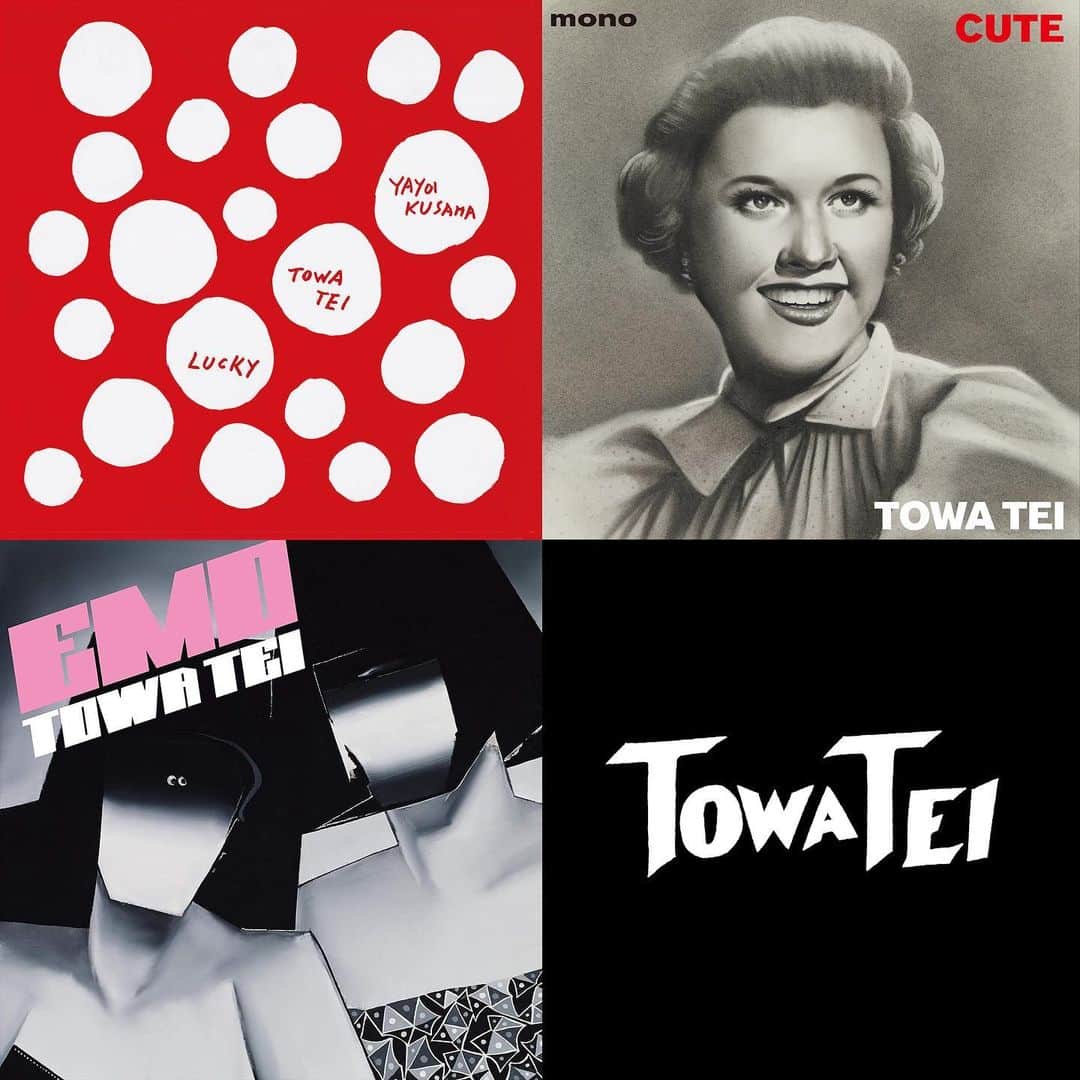 テイ・トウワのインスタグラム：「20210210 ON spotify etc. 123456789 ENJOY✨ #yayoikusama #tomoogokita  #towatei_archives」