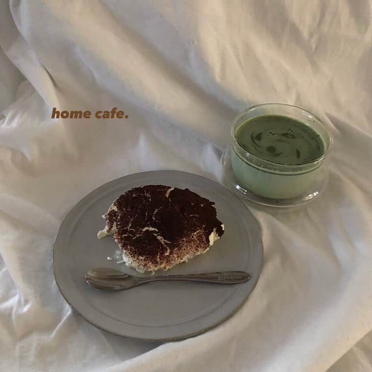 竹村夏音さんのインスタグラム写真 - (竹村夏音Instagram)「home cafe. この前初めてティラミスを作りました！ 意外と簡単に出来たので、また作ろ〜〜っと！♡」1月26日 8時07分 - _tink159_