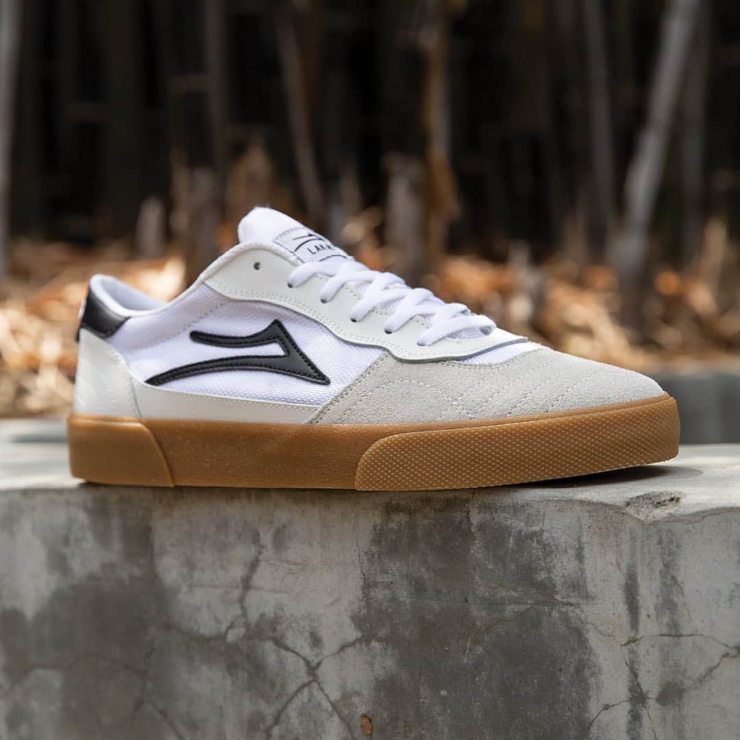 のインスタグラム：「Cambridge in White/Black/Gum Suede Available now at skate shops world wide and Lakai.com 👉 Link in bio #Lakai #TheShoesWeSkate」