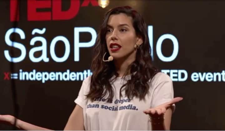 のインスタグラム：「Autoestima: o poder de ser você mesmo ✨ meu novo @tedx_official já está no ar! Coloquei o link nos stories pra vocês - me contem o que acharam! ❤️」