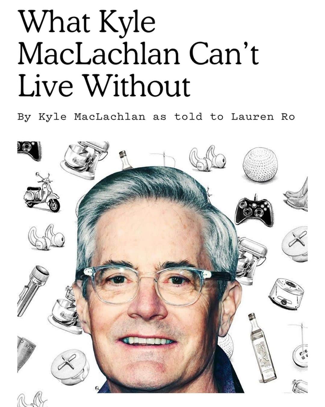 シービーズのインスタグラム：「That time our Baja Classic Slip Ons made @kyle_maclachlan’s top 10 things he can’t live without. 🙏  @kyle_maclachlan and @donjohnson consider us here for all your sneaker needs...  #letsgetcasual」