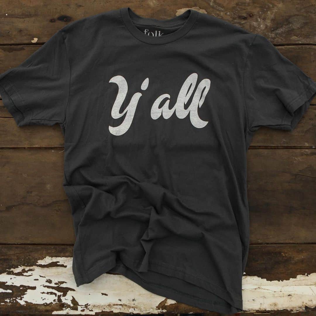 FOLKのインスタグラム：「Y’all! Our $9 and $22 tee and sweatshirt sale ends tonight! We’re about to dive into all the 2021 goodness and wrap up this sale! Head over to the shop if you’d like to check it out!」