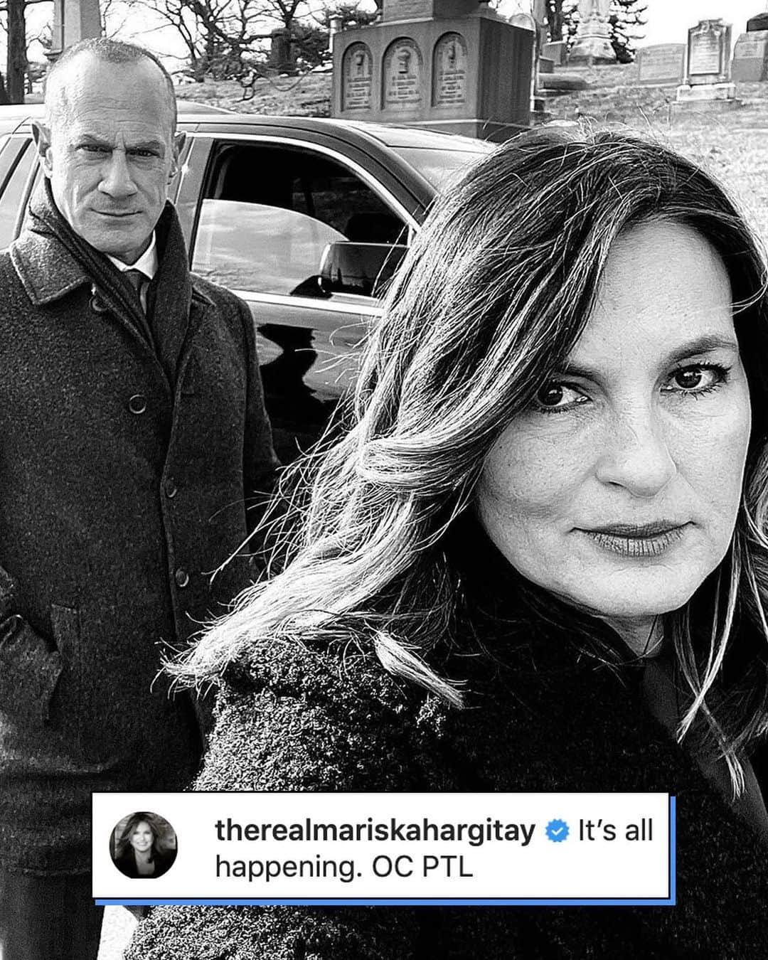 E! Onlineさんのインスタグラム写真 - (E! OnlineInstagram)「They are the dedicated detectives giving us elite content right now. 😭❤️👏 (📷: @therealmariskahargitay)」1月26日 12時15分 - enews