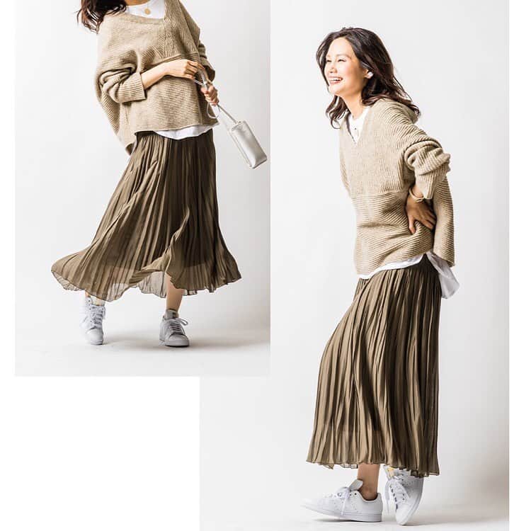 のインスタグラム：「🤎 @virina_official  暖かくなったらピクニックしたいな🌿 ・ ・ ・ #VIRINA #skirt」