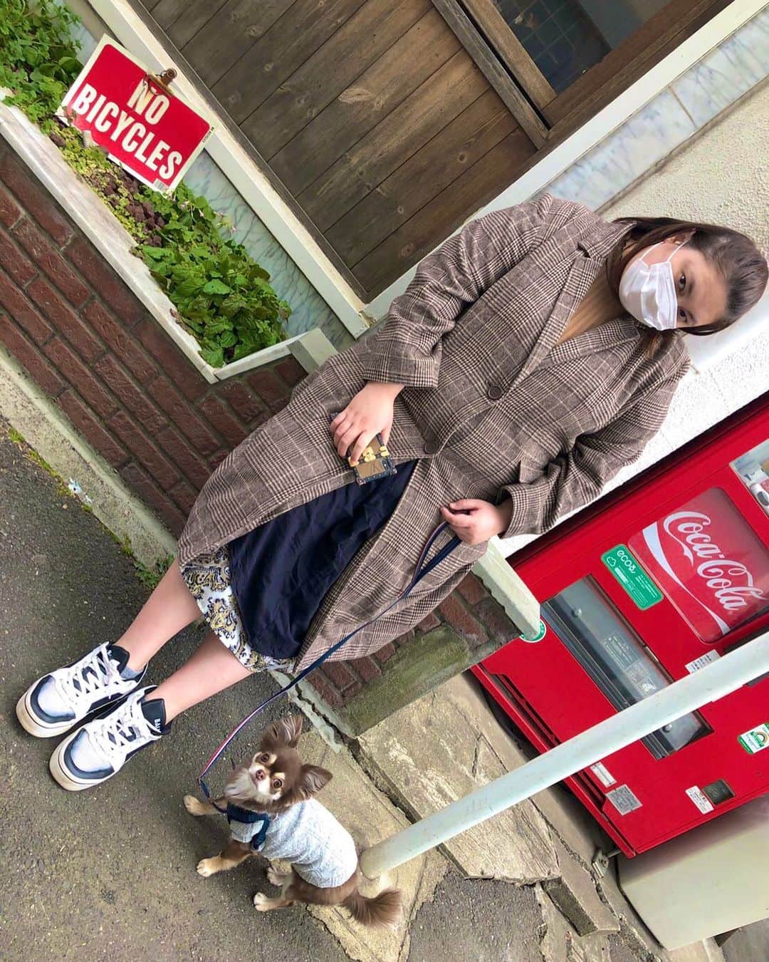 大橋ミチ子さんのインスタグラム写真 - (大橋ミチ子Instagram)「. 愛犬らぶとの散歩。 @chihuahualoves2  . . .」1月26日 13時49分 - ohashimichiko_official