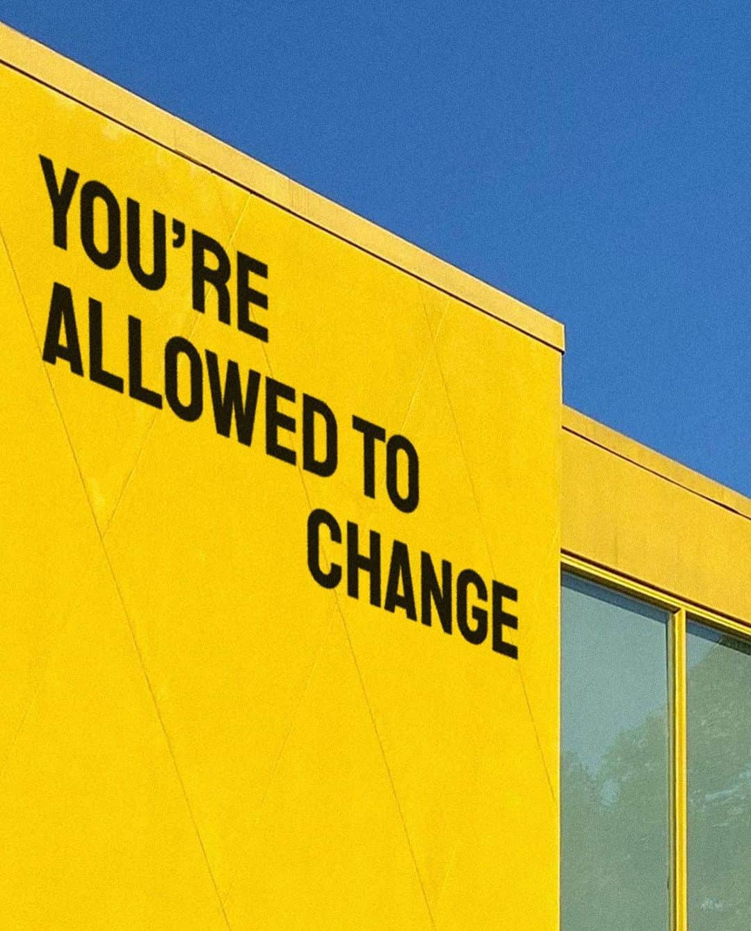 YELLOWのインスタグラム：「Make your changes intentional」