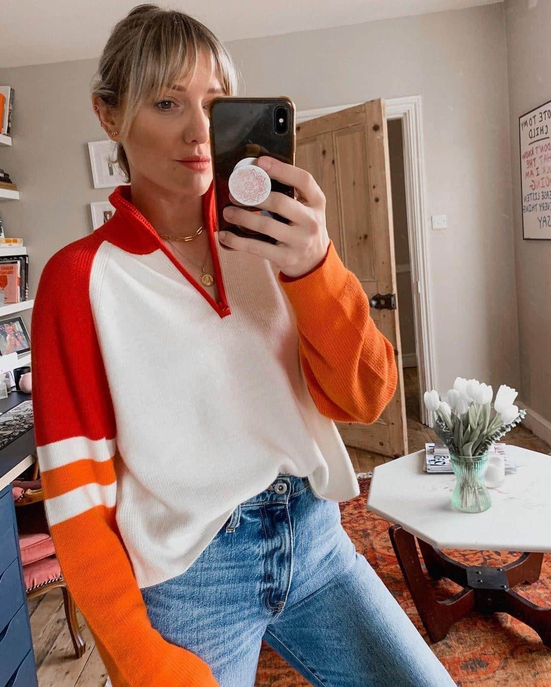 フレンチコネクションのインスタグラム：「We didn't leave comfort in 2020❤️(📷: @pascale.banks).  #FrenchConnection #MyFC」