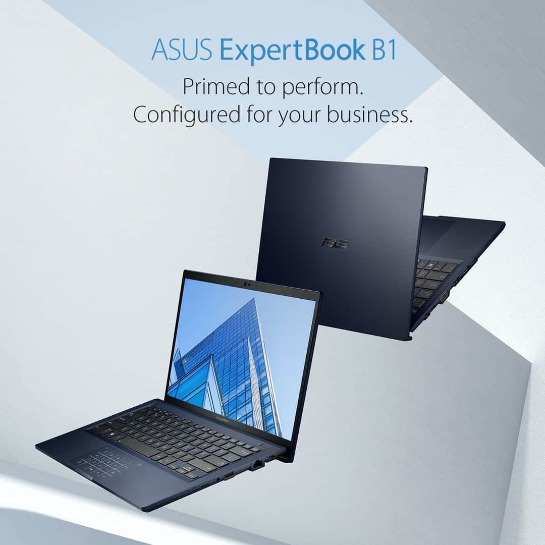 ASUSさんのインスタグラム写真 - (ASUSInstagram)「#ExpertBook B1 is the smart choice for professionals, education organizations, and teams of all sizes. It boasts high performance, military-grade durability, and extensive customization to empower your business. #BeAhead #CES2021」1月26日 18時00分 - asus