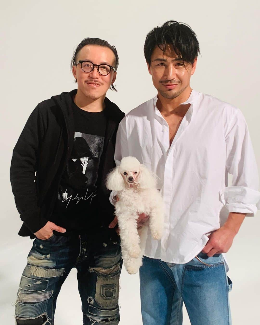 魔裟斗さんのインスタグラム写真 - (魔裟斗Instagram)「今日はレスリーキーさんにジャネットとの写真撮ってもらいました！ 流石の出来でした。 #魔裟斗  @lesliekeesuper」1月26日 18時20分 - masato.official