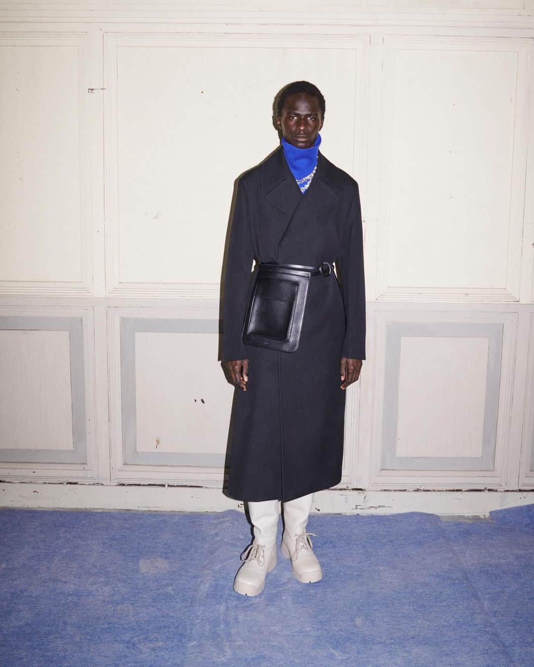 ジルサンダーのインスタグラム：「#JILSANDER Men’s Fall/Winter 2021 Collection 📸 @chris.rhodes  #JilSanderbyLucieandLukeMeier」