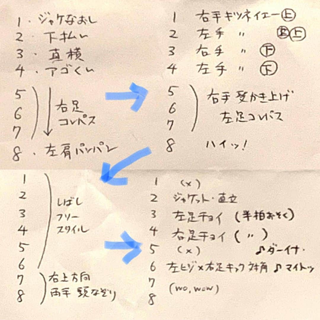 のインスタグラム：「📺 この１週間、 自分なりに正面から向き合い 突き詰めた結果が、 このメモ書きであり、 右にスライドした先の映像です。  #学んだこと #プロフェッショナルへの #心からの尊敬 #山下健二郎 さん #BTS の皆さん  #わかったこと #粘って向き合っていると #必ず新しい発見がある #だんだん見えてくる面白さがある  コメント欄でのアドバイス、 本当にありがとうございました。 励みになりました。」