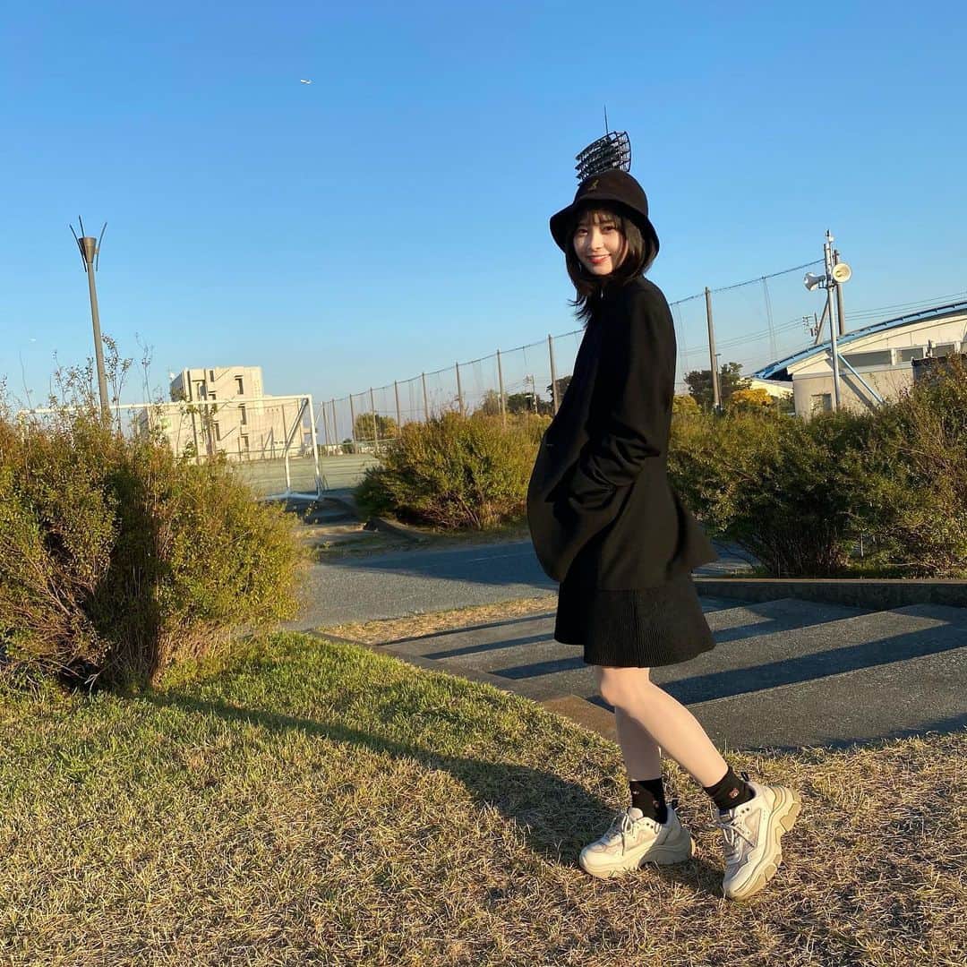 のインスタグラム：「🌞☁️🍃 たまには 引きも ︎︎︎︎︎☺︎」