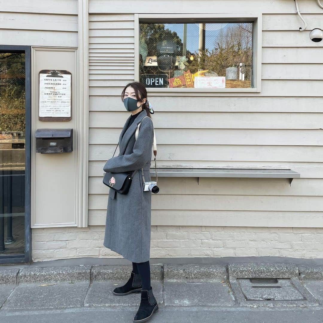 木谷有里さんのインスタグラム写真 - (木谷有里Instagram)「大好きなカフェラテ飲みに☕️ クリーミーなミルクとスッキリしたコーヒー✨ とても美味しかった♥  #tokyo #cafe #cafelatte  #リトルナップコーヒースタンド  #littlenapcoffeestand  #代々木公園」1月26日 20時22分 - kitani_yuri