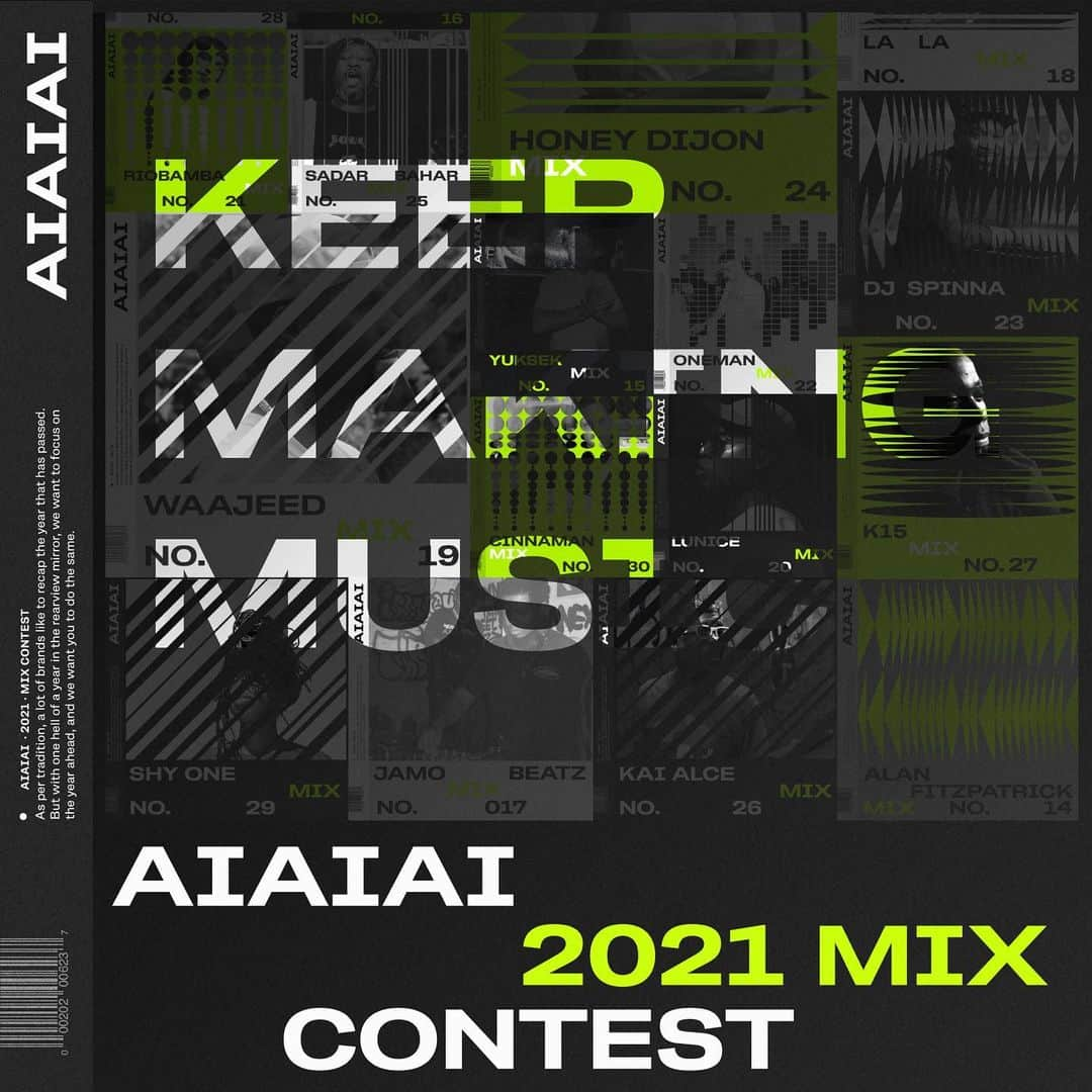 AIAIAIさんのインスタグラム写真 - (AIAIAIInstagram)「With 2020 in the rearview mirror, we're looking into 2021 - a transition year hopefully for the better. We want to celebrate music, and we want to give you the opportunity to celebrate it with us. Here is our first mix contest of the year, and we're giving away some BIG prizes!  We want you to channel your 2021 vision into a 60 minute mix, and we want you to go all in because we have teamed up with a talented team of trusted music ears for making a shortlist, and Benji B for the final decision - and he's always on the lookout for new undiscovered talent.  1: Upload your 60 minute mix to Soundcloud with #aiaiai2021mix and @aiaiai.audio  2: Share your SoundCloud cover on Instagram, and tag @aiaiai.audio and #aiaiai2021mix  3: And you will be in the race to be featured in our Mix series  4: Competition ends February 28th  BEST MIX:  FEATURE IN OUR MIX SERIES - including the $1000 fee  1x TRAKTOR KONTROL S2  1X NOVATION LAUNCHPAD PRO  1X ABLETON LIVE 10 SUITE  1X POINT BLANK ONLINE ABLETON COURSE  1X FULL TMA-2 SET-UP (HD, DJ, WIRELESS)  .  MOST PLAYED MIX:  1X NOVATION LAUNCHKEY 37  1X KNTXT 1Y COLLECTORS BOX - SIGNED BY CHARLOTTE DE WITTE  1X FULL TMA-2 SET-UP (HD, DJ, WIRELESS)  .  TOP 5 PLAYED MIXES  1X FULL TMA-2 SET-UP (HD, DJ, WIRELESS)  (link in bio)」1月26日 21時01分 - aiaiai.audio