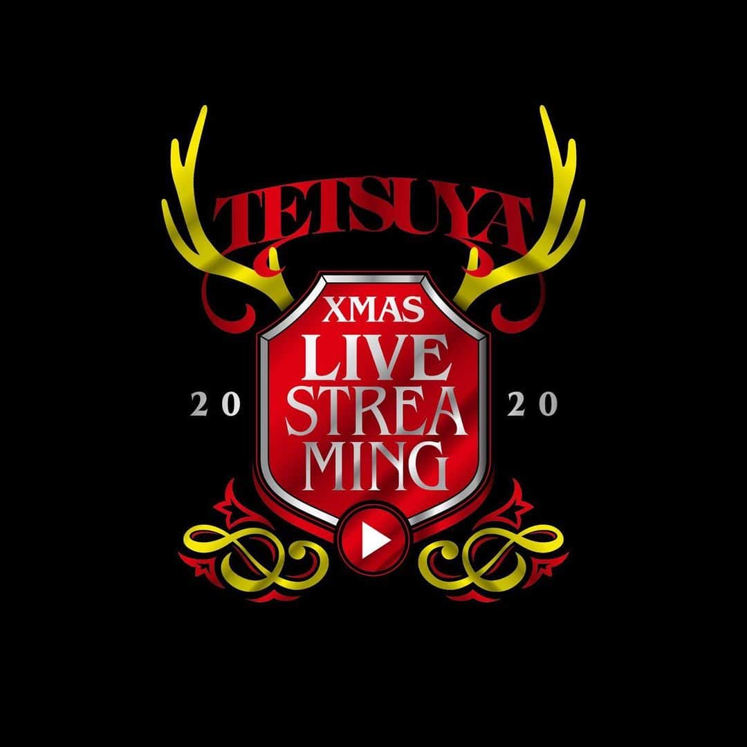 tetsuyaのインスタグラム：「【from STAFF】 「TETSUYA “Xmas LIVE STREAMING 2020”」再配信決定！！   昨年のクリスマスに開催された 「TETSUYA “Xmas LIVE STREAMING 2020”」の再配信が決定しました。 本日1月26日(火)18時より視聴チケットを販売開始します。 あの興奮と感動のステージをバレンタインに再び！   【日時】 2021年2月12日(金)/13日(土)/14日(日)  3夜連続配信! 各日20:00開演 ※本編は同じですがアンコールの内容が異なります。   【チケット価格】 ■1日券　　　　¥3,500(tax in)　 ■3日通し券　　¥8,770(tax in) 　 （通し券をご購入いただいた方には14日の終演後に特典映像をご覧いただけます）   チケット販売期間 1月26日(火)18:00〜2月14日(日)21:50 （前回チケットをご購入いただいた方は、同じシリアルコードで再び視聴いただけます）   【配信URL】 「SHOWROOM」内専用配信ルーム   ＜視聴方法＞ ライヴ動画ストリーミングプラットフォーム「SHOWROOM」内の専用配信ルームにアクセスいただき、チケットを購入いただいた際に発行されますシリアルコードを入力していただく事で視聴可能となります。  詳細はTETSUYAオフィシャルHPをご覧ください。  #TETSUYA  #larcenciel #20周年 #再配信 #Xmaslive #musicstagram」