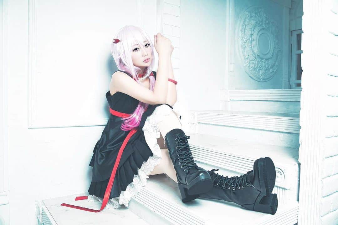 若月雅のインスタグラム：「【#ギルティクラウン／#cosplay】  . . 離さないで　ぎゅっと　あなたが好き . .  #애니메이션 #코스프레  #角色扮演 #cosplayer #罪惡王冠 #ギルクラ #楪いのり #cosplay #cosplayer #EGOIST  #애니메이션캐릭터」