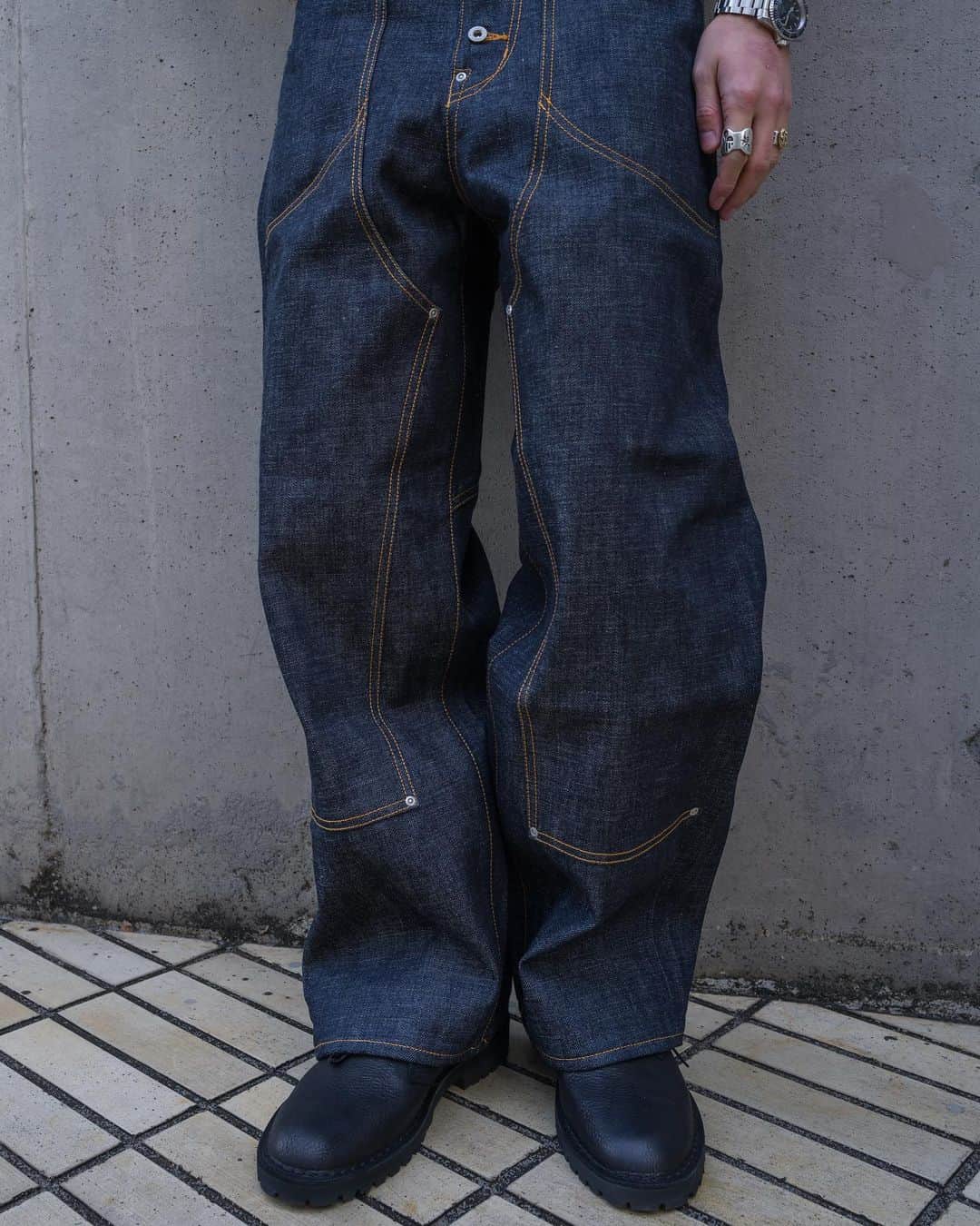 beams_harajuku_officialさんのインスタグラム写真 - (beams_harajuku_officialInstagram)「…  【SUGARHILL】  "Classic Double Knee Denim Pants"  1/27(Wed) Release   @sugarhill_tokyo @beams_harajuku_official @kou99999  @photobybenz   #SUGARHILL #SUGARHILL_TOKYO #シュガーヒル #21SS #beams #ビームス #harajuku_beams #HARAJUKUSTYLE #mensfashion #fashion #menswear #wear #style」1月26日 22時23分 - beams_harajuku