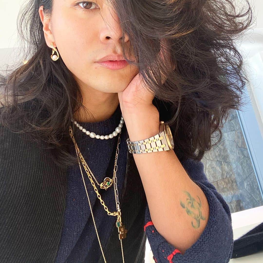 稲木ジョージのインスタグラム：「🦪⚪️💎」