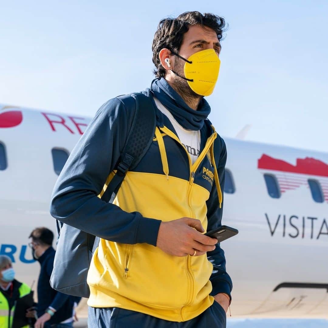 ビジャレアルCFのインスタグラム：「El #Villarreal ya descansa en su hotel y esta tarde visitará al @gironafc en Montilivi en los octavos de final de la #CopaDelRey (21.00h, en directo por @dazn_es).  #Villarreal are now resting in their hotel and will travel to play @gironafc at Montilivi in the #CopaDelRey Round of 16 (9pm CET).  #Villarreal #futbol #football #soccer」