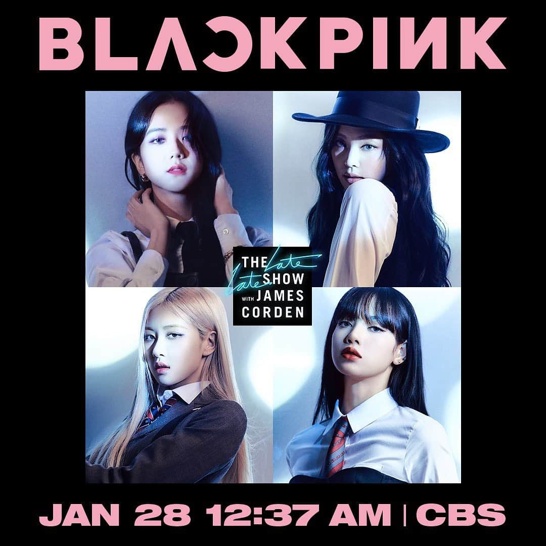 BLACKPINKさんのインスタグラム写真 - (BLACKPINKInstagram)「Get a sneak peek of our first livestream concert stage on the @latelateshow  January 28 12:37 AM EST & 2:37 PM KST on CBS  #블랙핑크 #BLACKPINK #LateLateShow #TheShow #LivestreamConcert #YG」1月26日 23時00分 - blackpinkofficial