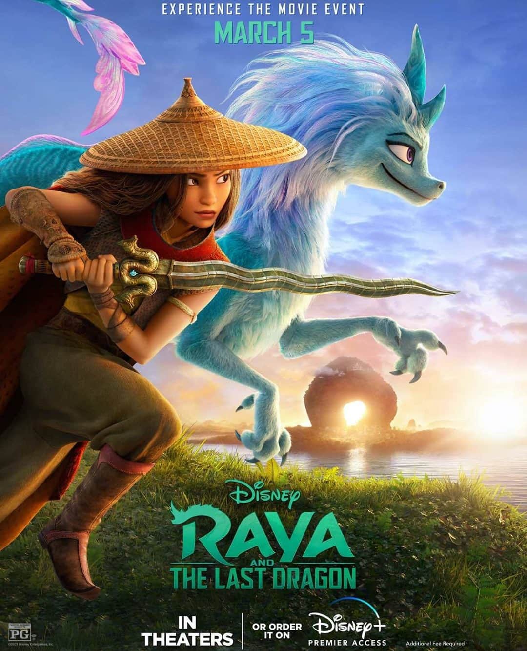 Disneyさんのインスタグラム写真 - (DisneyInstagram)「Check out the brand-new poster for Raya and the Last Dragon. Experience the movie event in theaters or order it on @DisneyPlus with Premier Access March 5. Learn more: http://di.sn/6177HbbAt」1月27日 0時00分 - disney