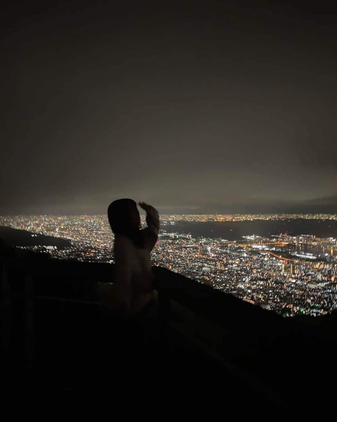中野恵那のインスタグラム：「いつかの夜景ですっ🌃 凄く綺麗だったなぁ、」