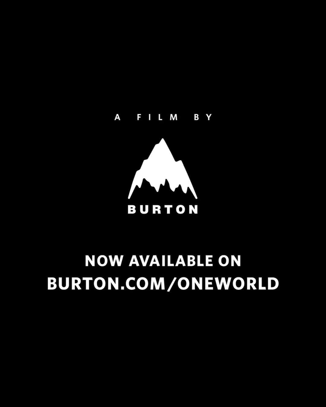 アナログクロージングさんのインスタグラム写真 - (アナログクロージングInstagram)「43 Minutes. 46 Seconds. 1 Movie. 🌍  #BurtonOneWorld is now available for FREE. Follow the #TeamBurton in a celebration of the global connection we all share through our love of snowboarding - Link In Bio / Story.」1月27日 0時01分 - burtonsnowboards