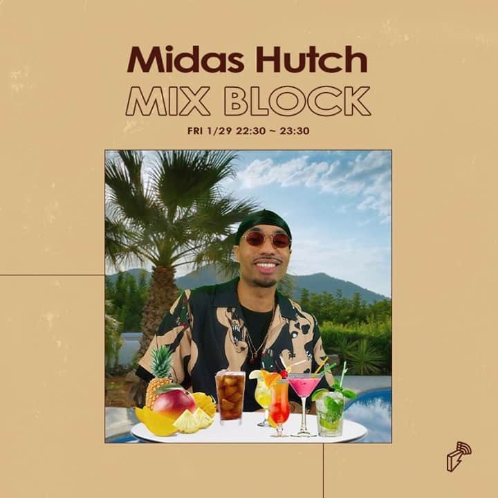 Block.fmのインスタグラム：「今週のMIX BLOCKにMidas Hutchが登場！1月29日（金）22:30-23:30 エクスクルーシブミックスお届け🌴.⁠ ⁠ About Midas Hutch：⁠ Midas Hutchはアムステルダム出身のプロデューサーFS Greenの別名義。 @fsgreen はもっとクラブよりのサウンドであるけど、Midas Hutchのサウンドは80と90年代のあたたかい、ファンキーなディスコとR&Bサウンドにインスパイアされている。Yellow Claw、Pat LokやRudimentalのリミックスに手がけ、2018年にシングル「Ready or Not」がManhattan Recordsにピックアップされ、コンピレーションアルバムにもリリースされた。2018年の秋に、Manhattan RecordsよりEP「The Feels」をリリース。2021年に「The Ride」をリリースする予定。」