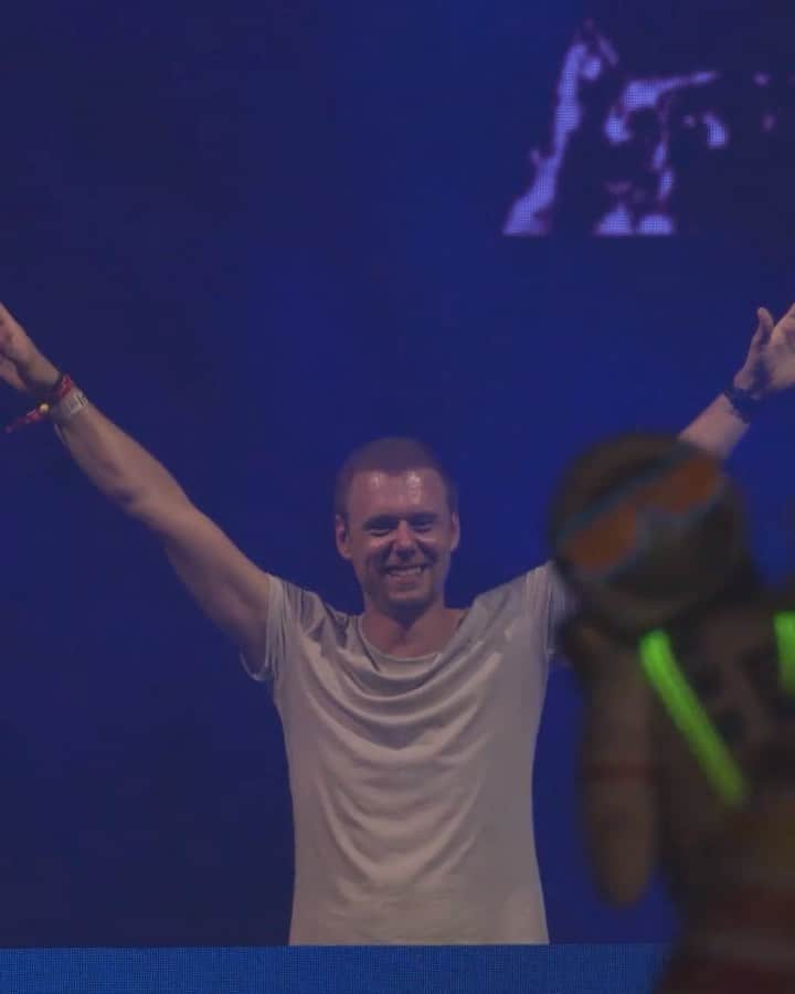 Armin Van Buurenのインスタグラム：「Some of the finest tunes ever played on the show as voted by you, all featured on the A State Of Trance 1000 - Celebration Mix! Pre-order/pre-save via the #linkinbio   1.	RAM - RAMsterdam (Jorn van Deynhoven Remix) live at #ASOTMIA #UMF 2019 Miami, United States 2.	Davey Asprey - Fallout live at #ASOT800 Utrecht, The Netherlands 3.	Ben Gold & Sivan - Stay (Sneijder Remix) live at #ASOT950 Utrecht, The Netherlands」