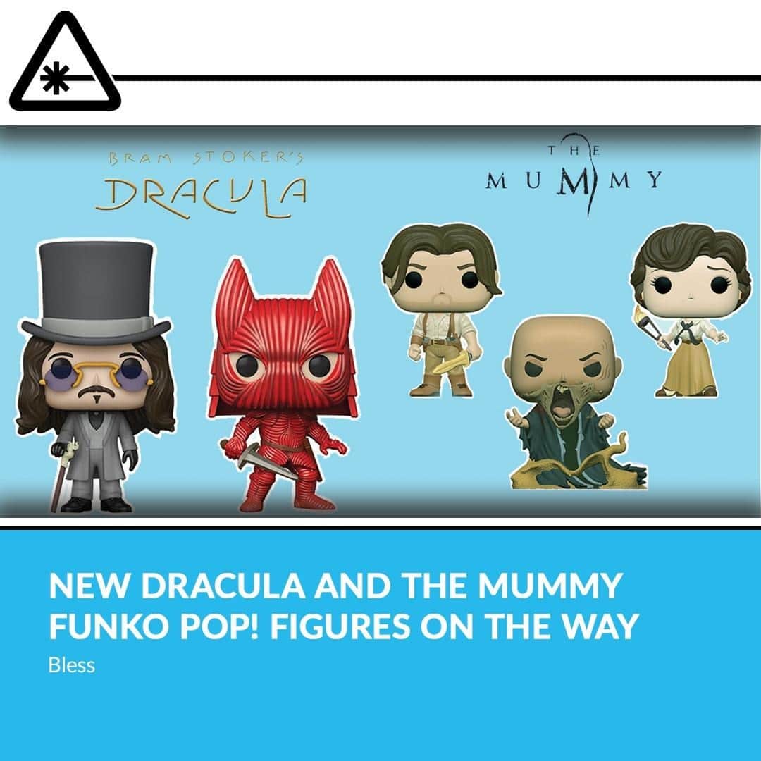 クリス・ハードウィックさんのインスタグラム写真 - (クリス・ハードウィックInstagram)「The Mummy and Bram Stoker’s Dracula Pop! Vinyl figures are already up for pre-order.⁠ link in bio」1月27日 4時02分 - nerdist