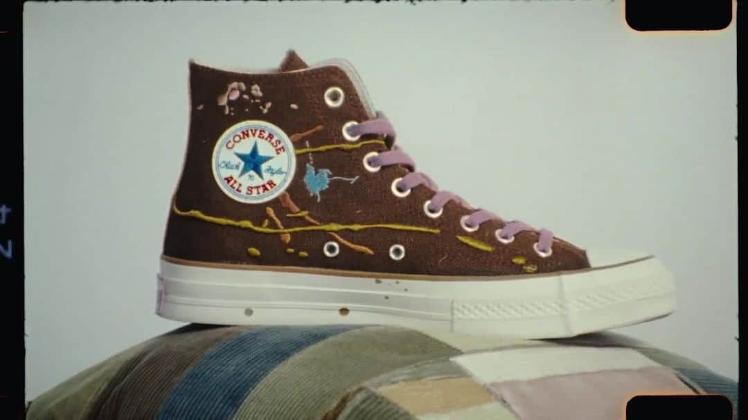 converseのインスタグラム：「@Bandulu follows a simple mantra: “you know it’s real if it’s fake.”   What started as an art-first brand, choosing everyday streetwear classics as their canvas, has sparked a celebrity following. By reworking and retooling pieces from notable labels and brands, they transform established identity into something entirely new. This distinct approach is just one of the reasons why we’re excited about this collaboration. Coming soon.」