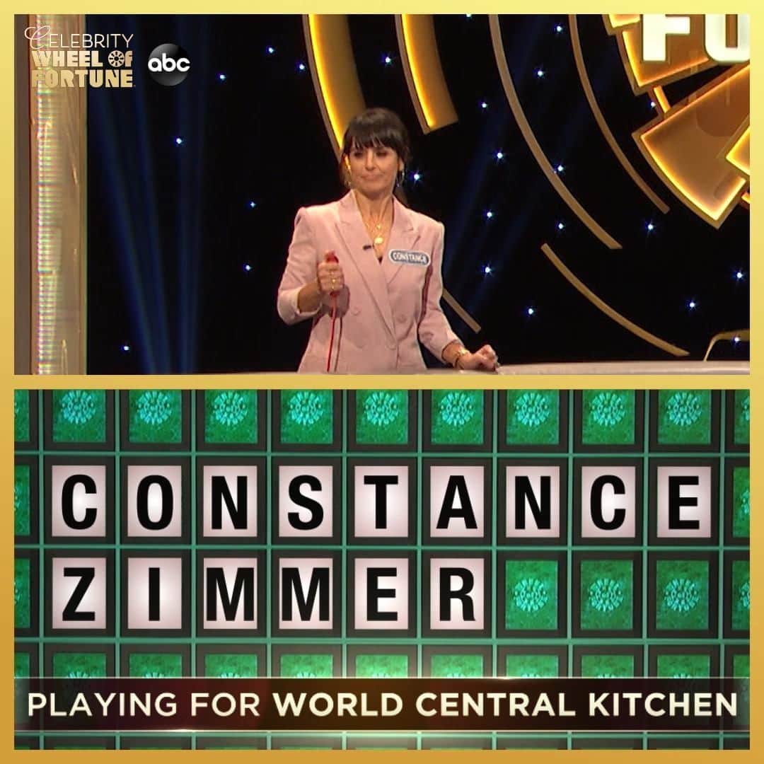アメリカン・ブロードキャスティング・カンパニーのインスタグラム：「Our next celebrity contestants would like to solve! We can't wait to welcome @constancezimmer, @mariamenounos and @yvettenicolebrown to #CelebrityWheelOfFortune this Thursday 🙌」
