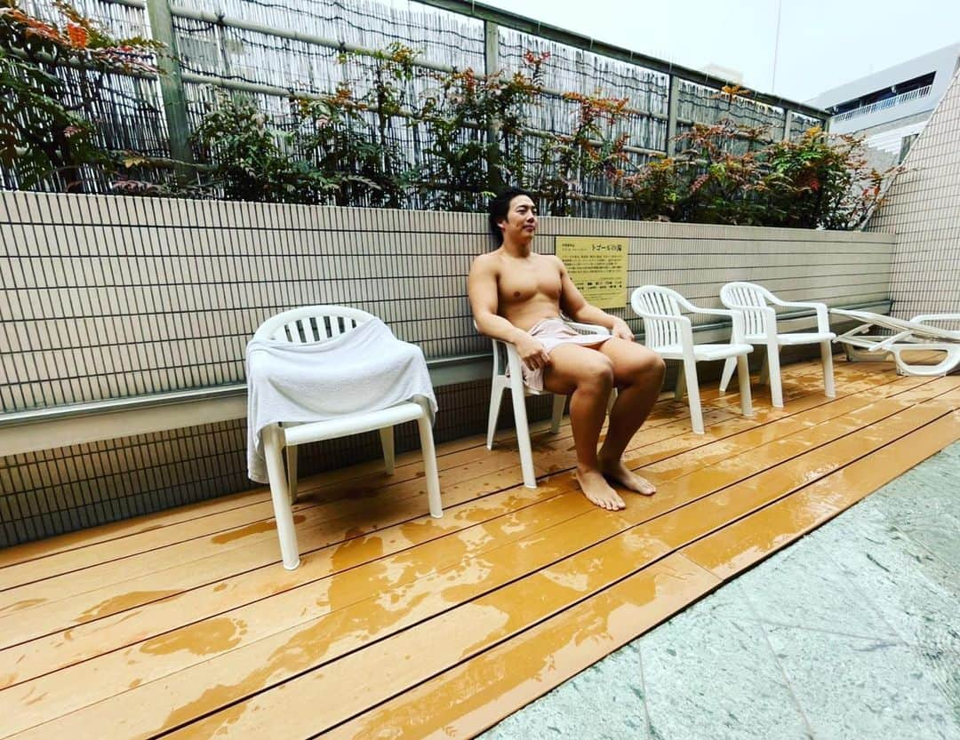 竹下幸之介のインスタグラム：「Sauna Water Rest←  #sauna #サ活 #北欧」