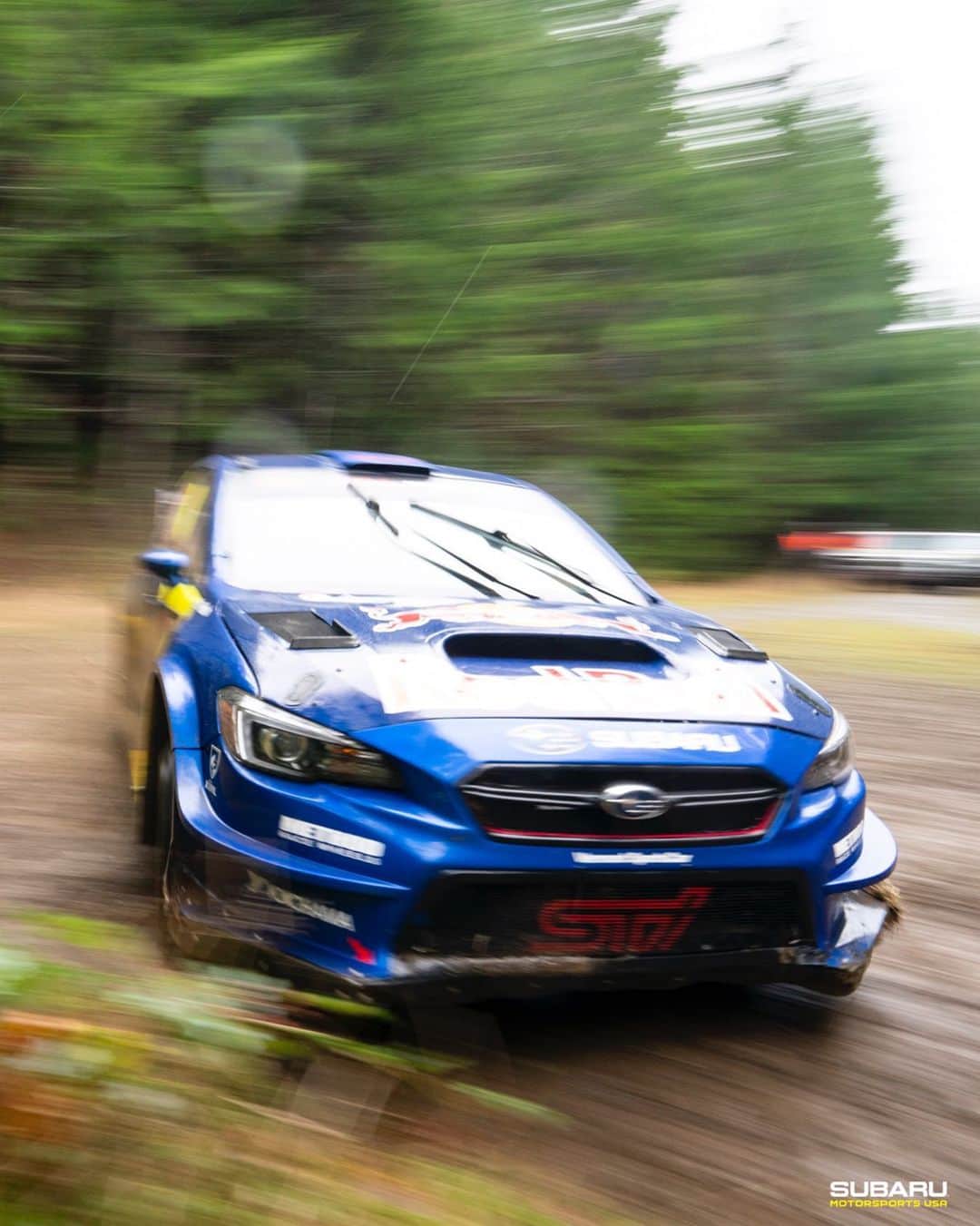 のインスタグラム：「#SidewaysChallenge 🚘💨  #Subaru #SubaruRally #Rally #OlympusRally #BrandonSemenuk」