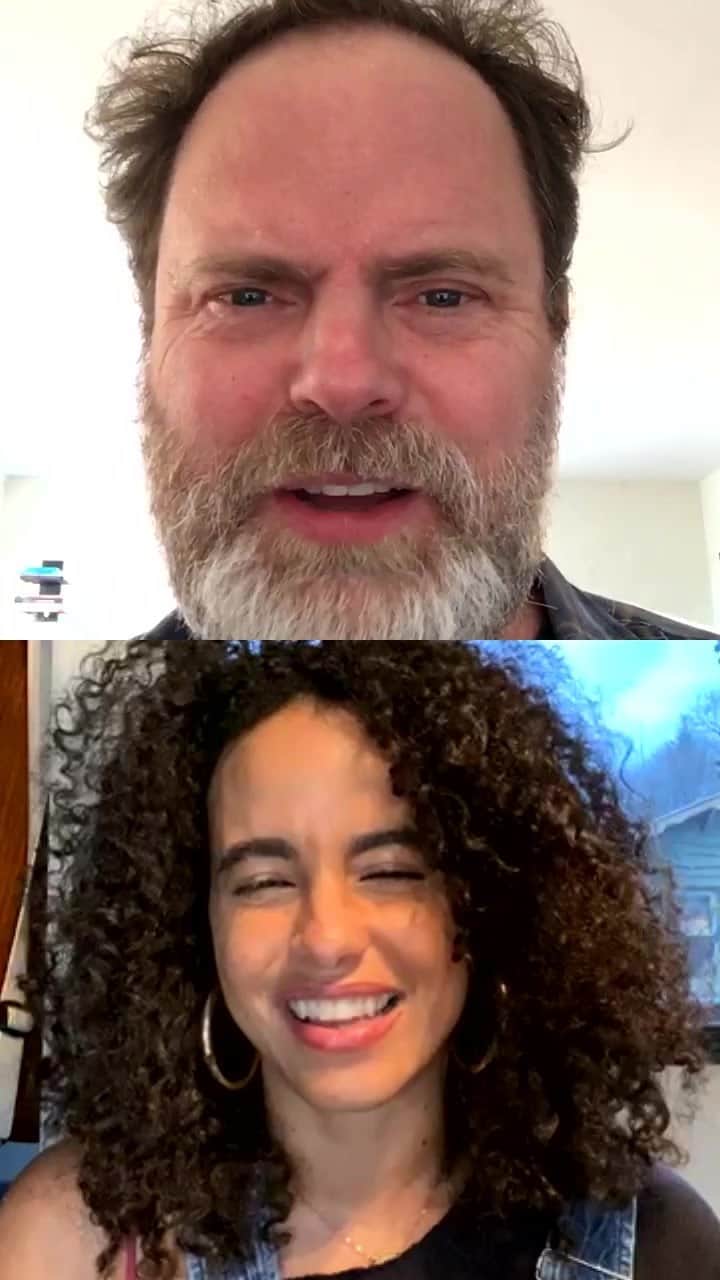 レイン・ウィルソンのインスタグラム：「Tomrw 10am Pacific. http://bit.ly/MakeEarthCoolAgain on the @soulpancake YouTube channel LIVE!!! Science! Fun! Artists! Celebs! More Science! @parisafitzhenley & @arctic.basecamp (plus @billieeilish !)」