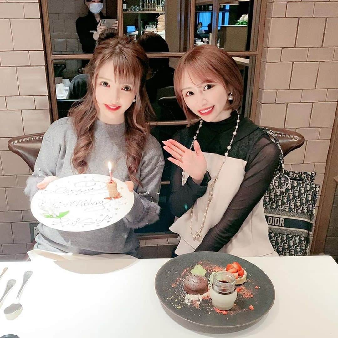 一ノ瀬恋さんのインスタグラム写真 - (一ノ瀬恋Instagram)「りさお誕生日lunch🍽❤ お誕生日おめでとう🎂✨✨  @terresdetruffestokyo  トリュフ大好きだから幸せ空間だった💕 久々に会えた💕 . . #親友ちゃんお誕生日 #お誕生日ランチ #テールドトリュフ」1月27日 9時02分 - mayu19900323